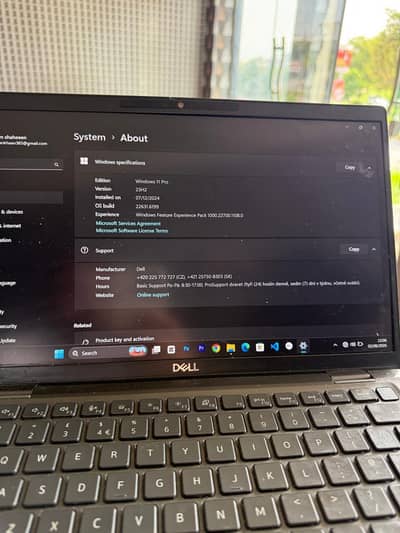 Dell latitude 7420 core i5 11th generation 16gb ram SSD windows 11pro