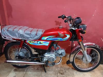 HONDA CD-70 2023/2024 MODEL IN GENUINE CONDITION