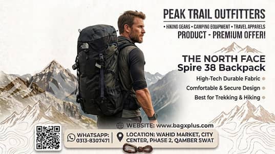 the North Face Hiking smart backpack 38 liters