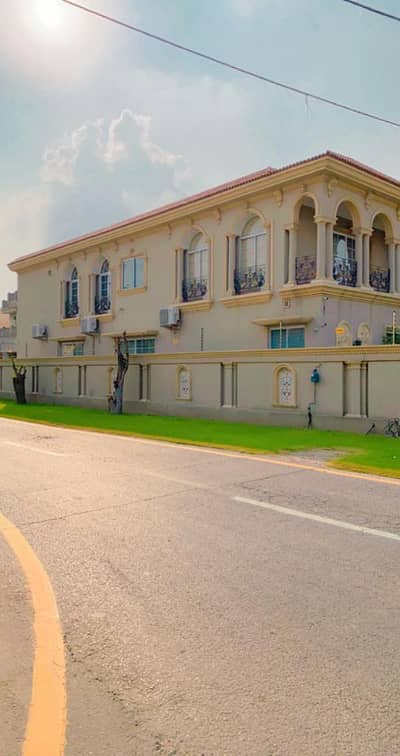 SYED BROTHERS PROUDLY OFFERS: 2-Kanal Elegant And Fully Furnished Spanish Corner Bungalow Is Available In The Best Block Of DHA Lahore.