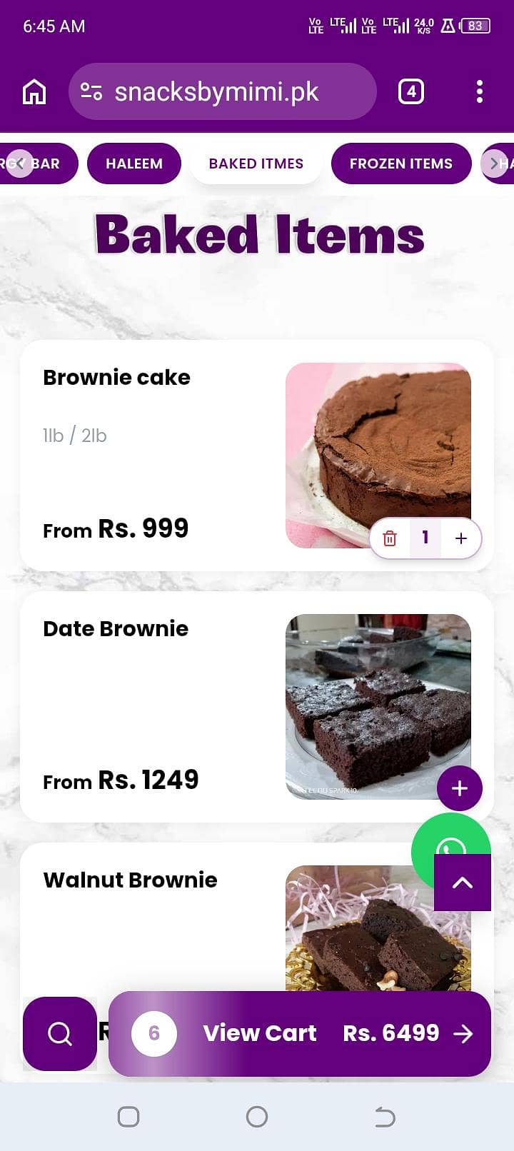 frozen items 3