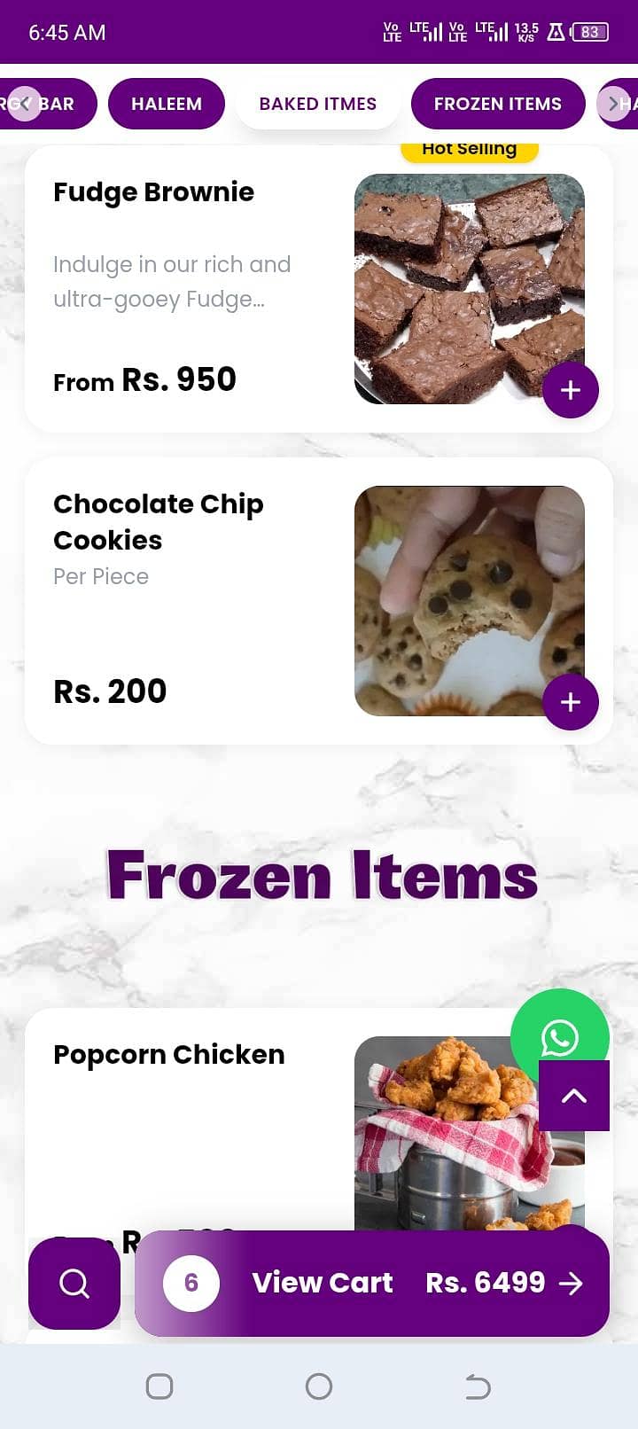 frozen items 4
