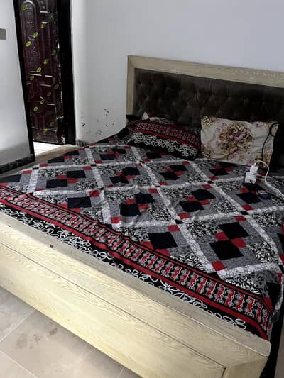 bed completely set