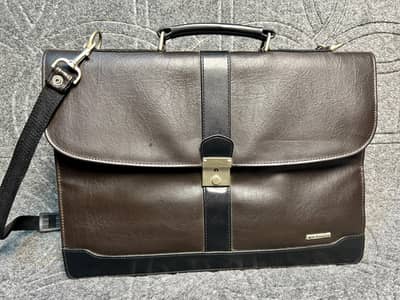 laprop leather bag