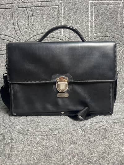 laprop leather bag