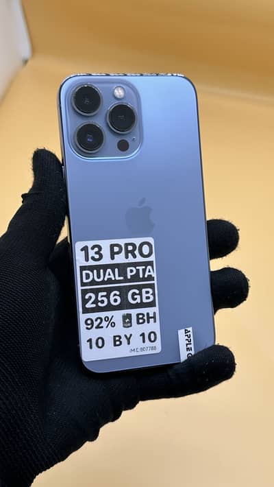 Apple iPhone 13 Pro 256 GB dual Sim PTA Approved 92% Battery Health