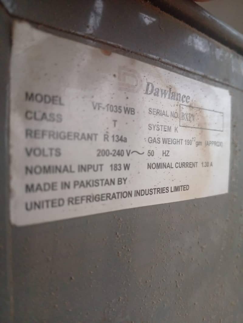 Dawlance Deep Freezer 5