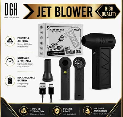 Mini jet fan & car shade car cleaners