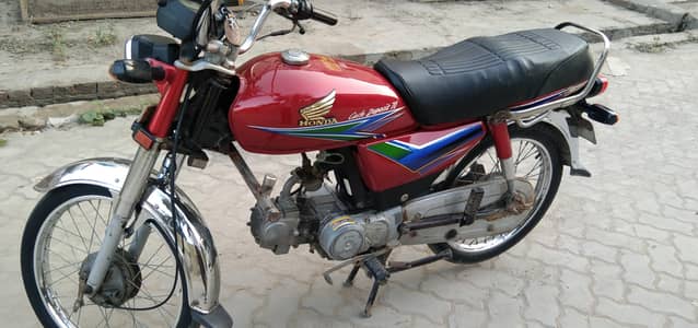 HONDA CD70 2013/03006585564 argent sel