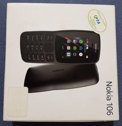 Nokia 106 with charger & Box