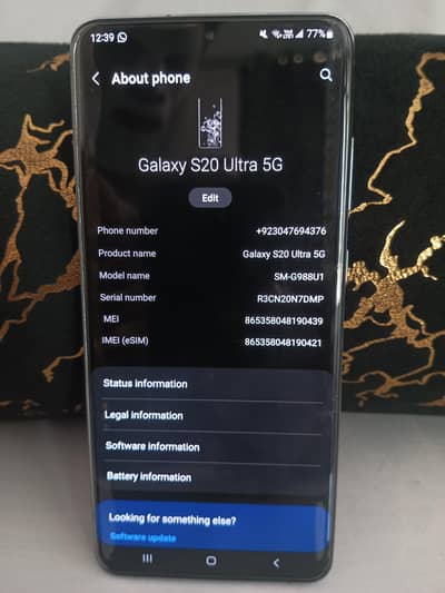 Samsung Mobile S20