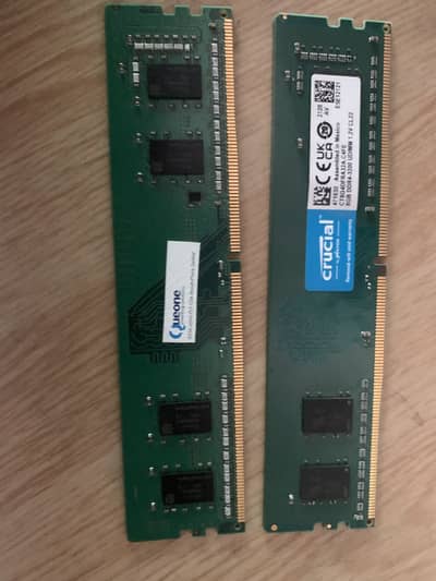 16gb ddr 4 3200mhz ram 8x2 almost new condition