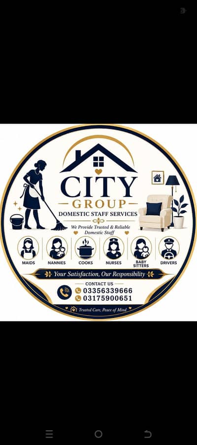 provide domestic staff maids cooks drivers nurse babysitter attendant
