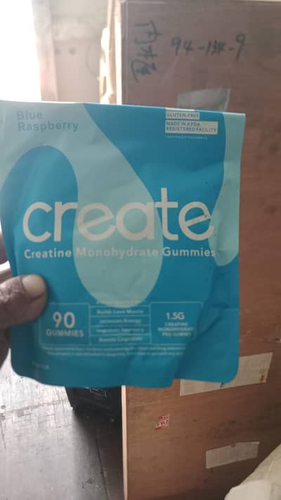 Creat creatine mono hydrate gummies imported from USA