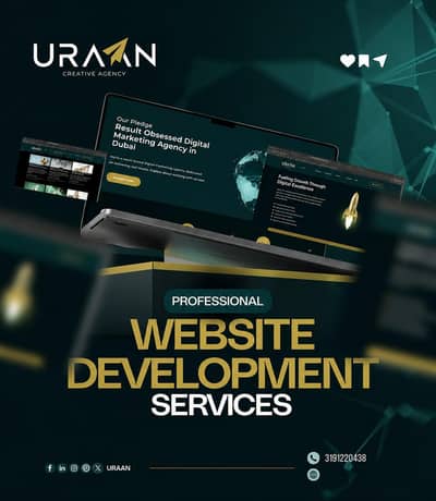 Website Service With one month free maintenance