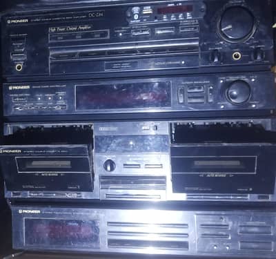 Pioneer deck with heavy radiio.