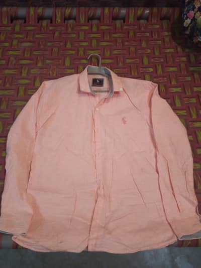 Men's Cotton Shirt - Large Size (Like New Only 2 Time Used)