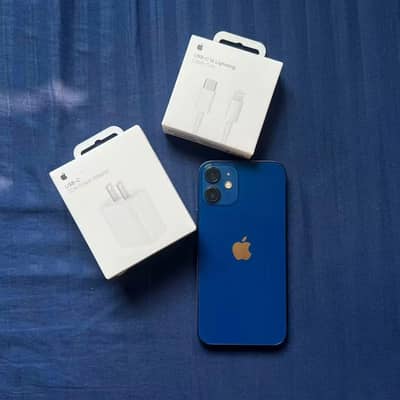 Apple iPhone 12 mini 128GB full box Whatsapp no 03268751284