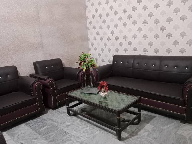 Leather Sofa Set 1