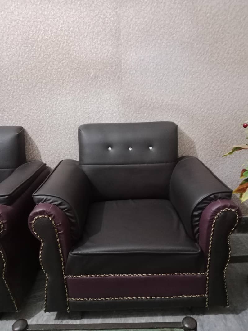 Leather Sofa Set 3