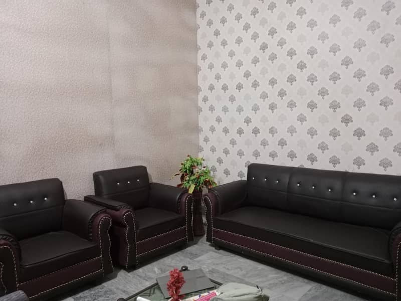 Leather Sofa Set 5