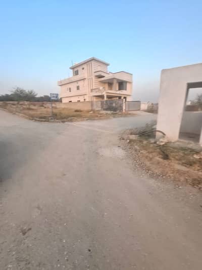 Parkface Plot for Sale in CBR Phase 1 Block B with 10 MArla Extra Land