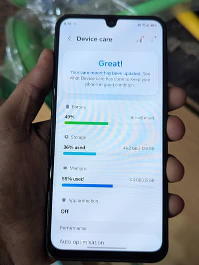 Samsung Mobile A17 6/128 Just Month Use With Box