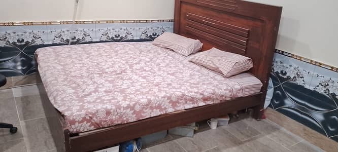 The sofa and bed