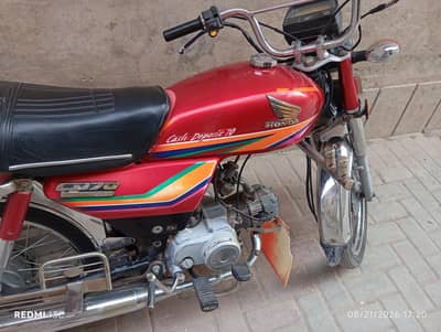 Honda cd 70 good condition