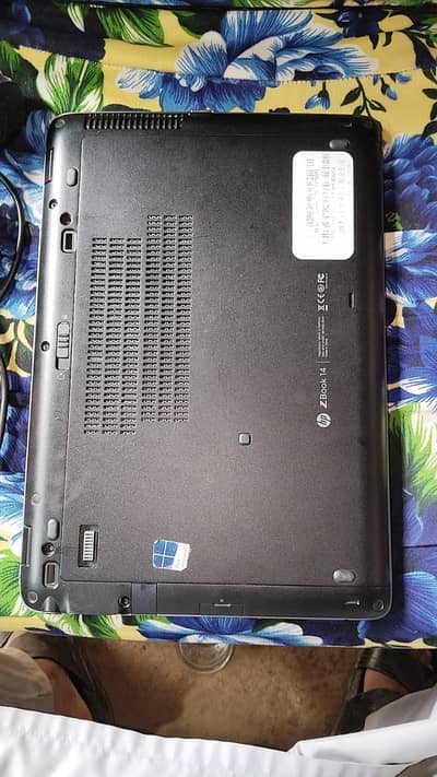 HP laptop with Charger and Keyboard