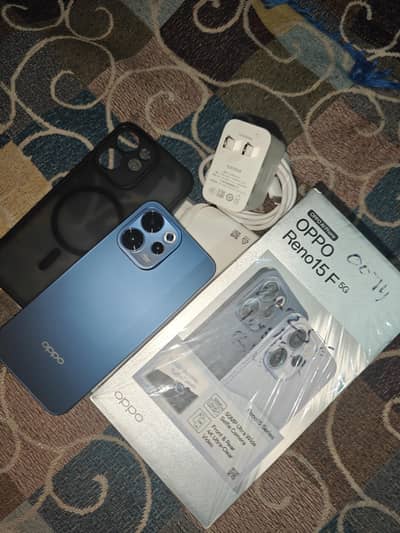 Oppo Reno 15F 6months Warranty With Box Charger 10/9.5