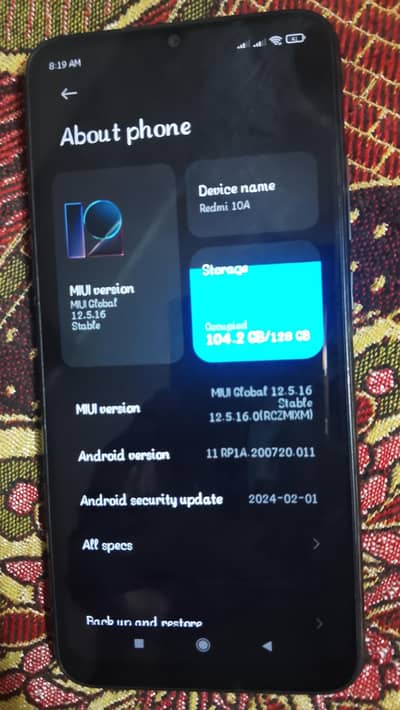 Xiaomi Redmi 10A