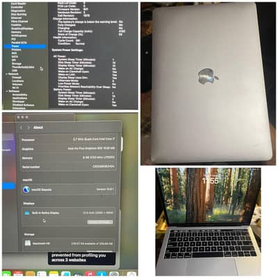 MacBook pro 2018 A1989