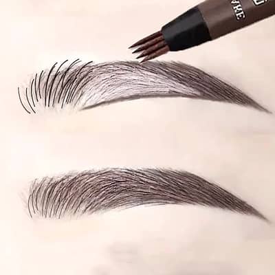 Waterproof Liquid Eyebrow Pen 24 Hours Long Lasting