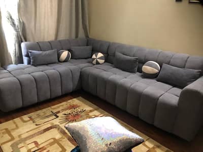 bubble L shaped sofa