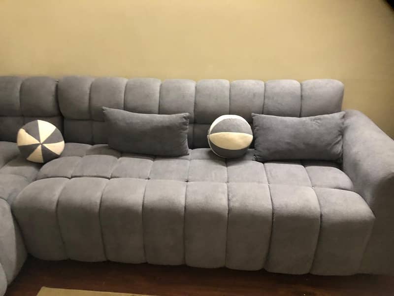 bubble L shaped sofa 2