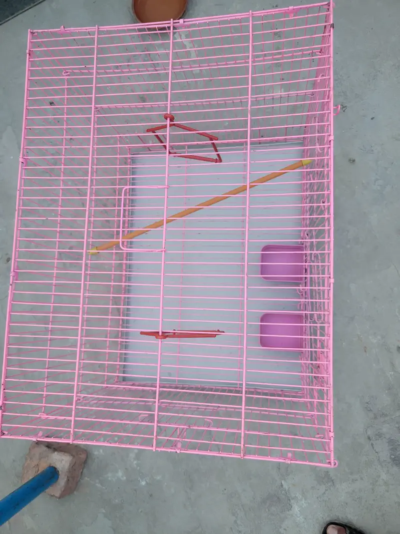 Beautiful Pink Bird Cage / Parrot Cage — photo 2