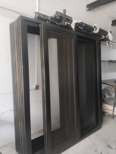 aluminum double glazed window
