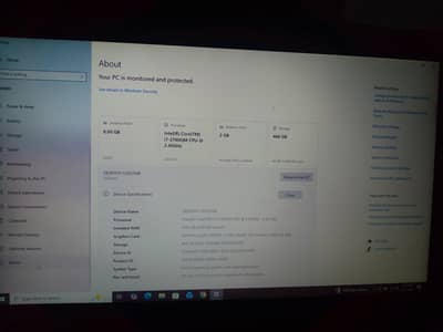 Lenovo think pad w520 8gb ram  500 gb hard
