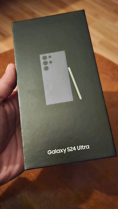 SAMSUNG GALAXY S24 ULTRA 12 512 WITH BOX DUAL SIM PLUS ESIM NON ACTIVE