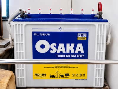2 Tubler Batteries 24 Watts.