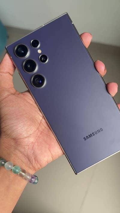 SAMSUNG GALAXY S24 ULTRA 12 512 WITH BOX DUAL SIM PLUS ESIM NON ACTIVE