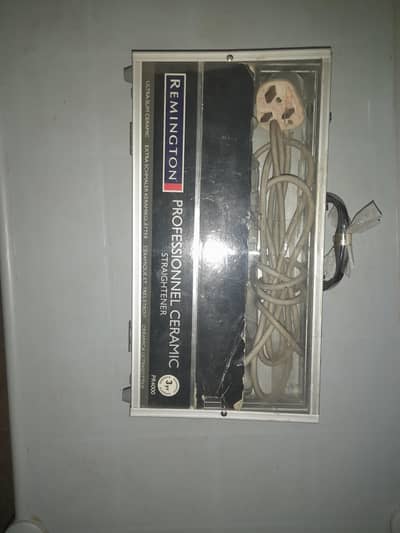 Hair straightener