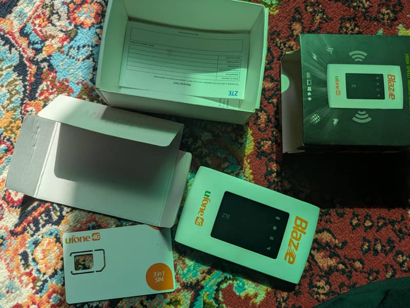 internet device Ufone blaze 0