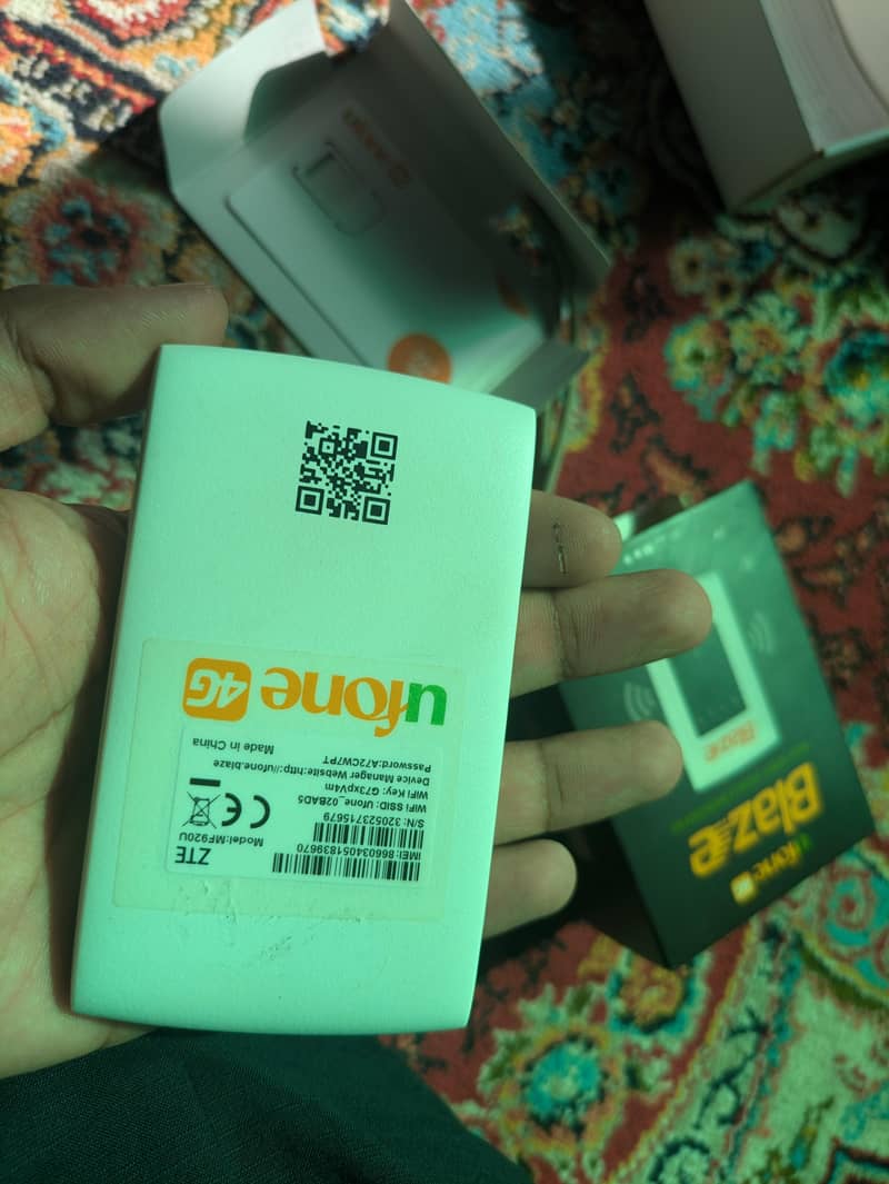 internet device Ufone blaze 5
