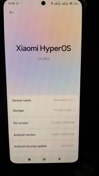 Redme note 12