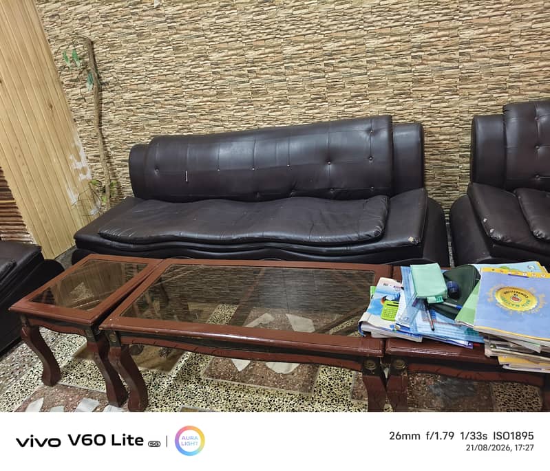 Sofa 7 seater, luxury sofa set urgent sale , wooden sofa set 1