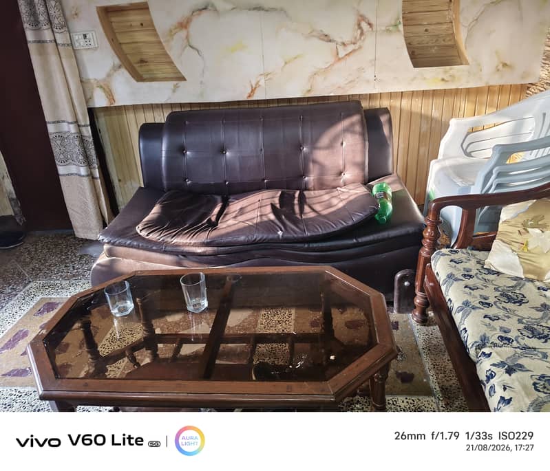 Sofa 7 seater, luxury sofa set urgent sale , wooden sofa set 3