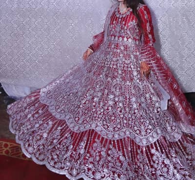 mehroon maxi