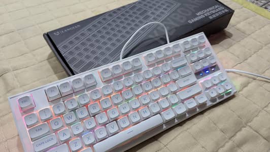 Mechanical Gaming keyboard 80%. . Langyan CR89 . Blue switches